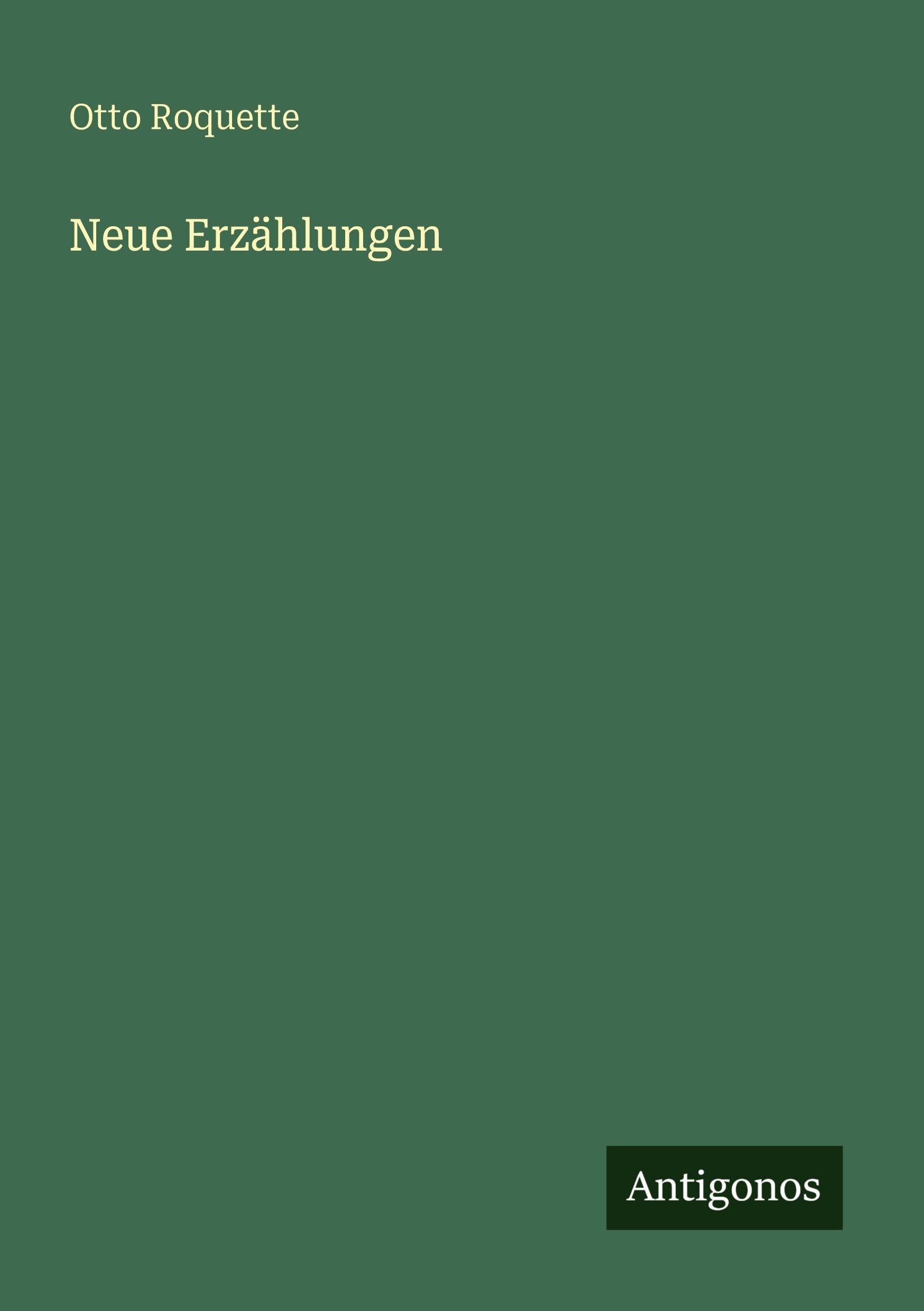 Neue Erzählungen