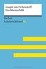 Das Marmorbild von Joseph von Eichendorff: Lektüreschlüssel mit Inhaltsangabe, Interpretation, Prüfungsaufgaben mit Lösungen, Lernglossar. (Reclam Lektüreschlüssel XL)
