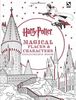Harry Potter Magical Places & Characters Colouring Book