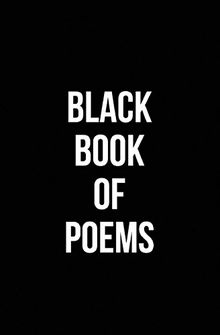 Black Book of Poems