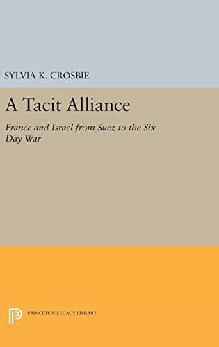 A Tacit Alliance: France and Israel from Suez to the Six Day War (Princeton Legacy Library)