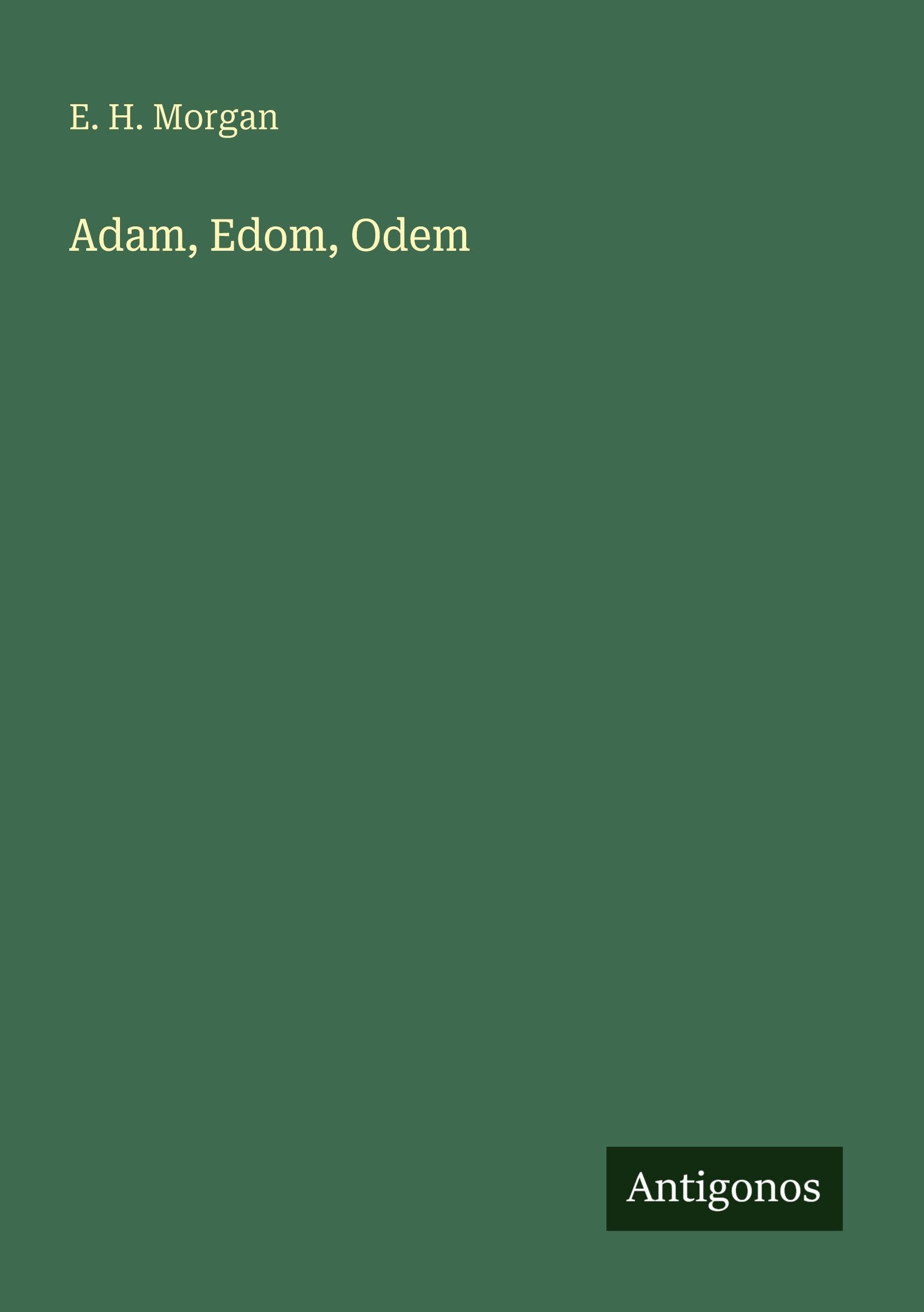 Adam, Edom, Odem