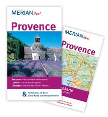 Provence: Mit Kartenatlas im Buch und Extra-Karte zum Herausnehmen (MERIAN live)