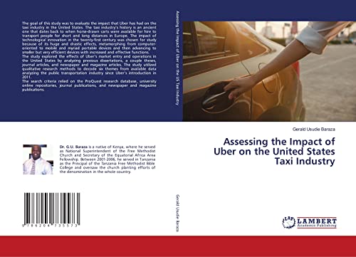 Assessing the Impact of Uber on the United States Taxi Industry: DE