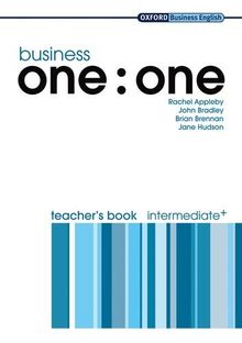 Business One: One Intermediate Teacher's Book: Teacher's Book