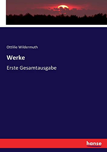 Werke - Ottilie Wildermuth Kartoniert (TB)