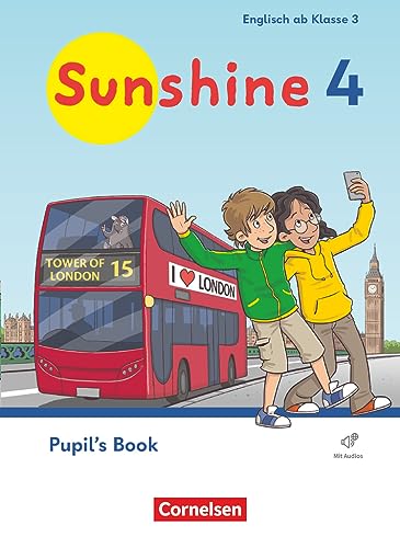 Sunshine - Englisch ab Klasse 3 - Ausgabe 2023 - 4. Schuljahr: Pupil's Book - Mit Audios (Webcode) und BuchTaucher-App