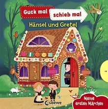 Guck mal, schieb mal! Meine ersten Märchen - Hänsel und Gretel: Pappbilderbuch, Buch mit Klappen ab 2 Jahre | Buch | Zustand sehr gut