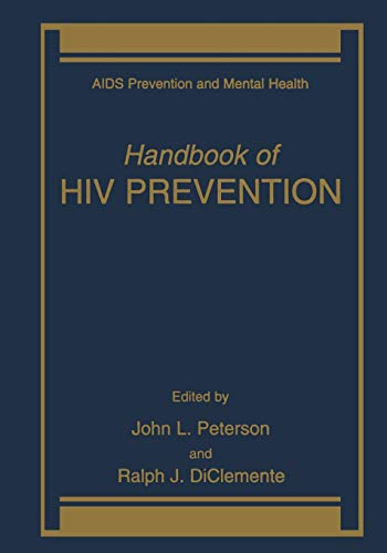 Handbook of Hiv Prevention (Aids Prevention and Mental Health)