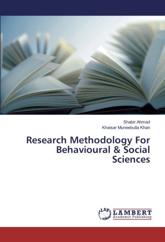 Research Methodology For Behavioural & Social Sciences