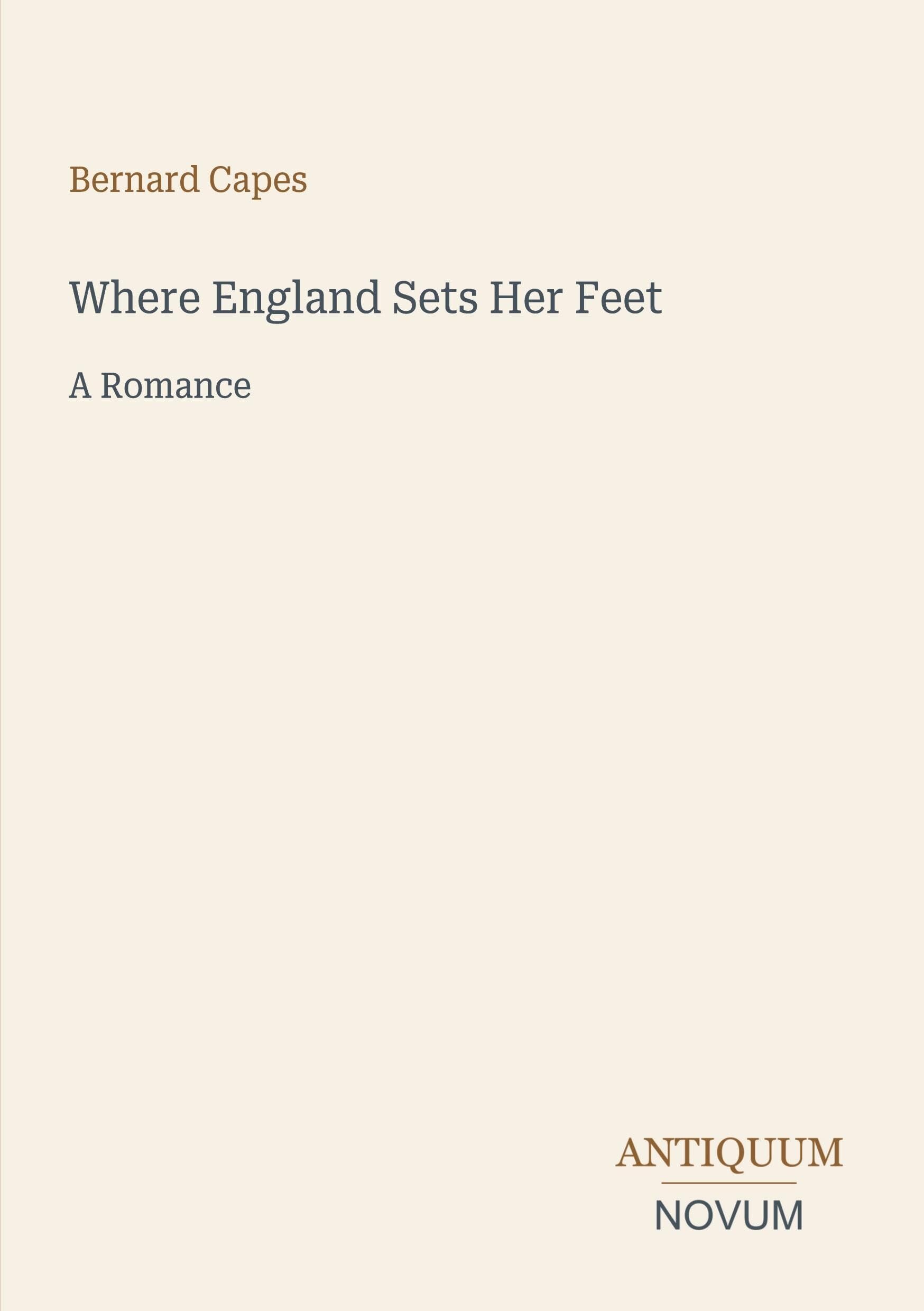 Where England Sets Her Feet