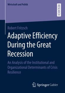 Adaptive Efficiency During the Great Recession: An Analysis of the Institutional and Organizational Determinants of Crisis Resilience (Wirtschaft und Politik)