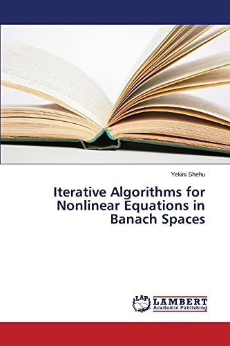 Iterative Algorithms for Nonlinear Equations in Banach Spaces