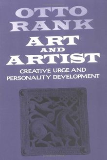 Art and Artist: Creative Urge and Personality Development ((1989))