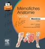 Mémofiches Anatomie Netter: Membres