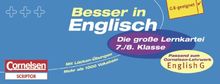 Besser in der Sekundarstufe I - Englisch - Die große Lernkartei: 7./8. Schuljahr - 550 Karteikarten: Passend zum Cornelsen-Lehrwerk "English G 2000": ... G". Karteikarten. Mehr als 1000 Vokabeln
