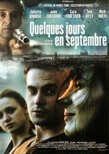 Quelques jours en septembre [FR Import]