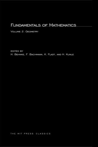 Fundamentals of Mathematics, Volume 2: Geometry (Mit Press)
