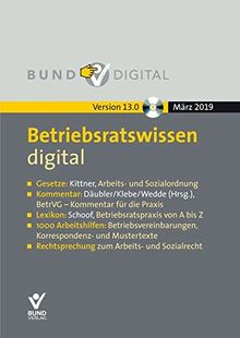 Betriebsratswissen digital Version 13.0 | Buch | Zustand gut