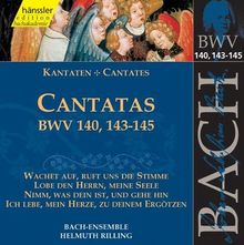 Edition Bachakademie Vol. 44 (Geistliche Kantaten BWV 140, 143-145)