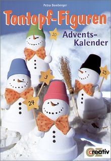 Tontopf-Figuren. Adventskalender