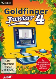 Goldfinger Junior 4.0 - Das erfolgreiche Tipp-Programm für Kinder ab 8 Jahren (CD-ROM)