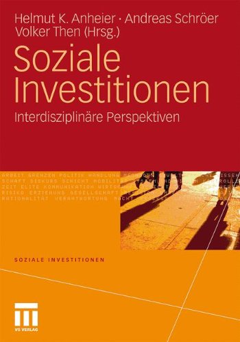 Soziale Investitionen: Interdisziplinäre Perspektiven