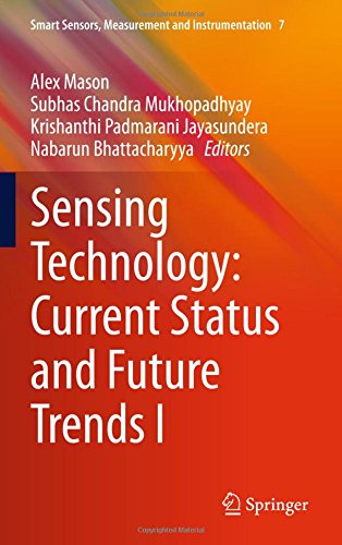 Sensing Technology: Current Status and Future Trends I (Smart Sensors, Measurement and Instrumentation)