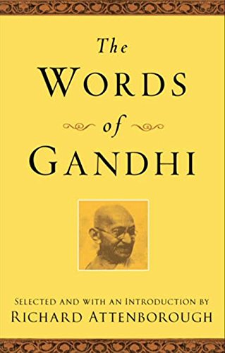The Words of Gandhi (Newmarket Words Of Series)