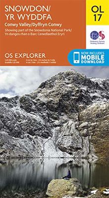 Snowdon & Conwy Valley 1 : 25 000 (OS Explorer Active)