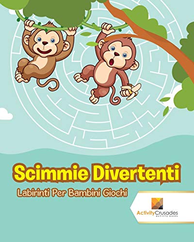 Scimmie Divertenti : Labirinti Per Bambini Giochi