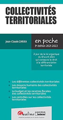 Collectivités territoriales : 2021-2022