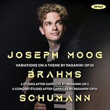 Brahms/Schumann: Paganini-Variationen / 6 Konzert-Etüden nach Paganini, Op. 10