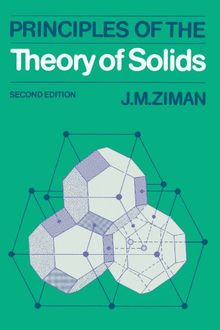 Principles of the Theory of Solids: Seond Edition