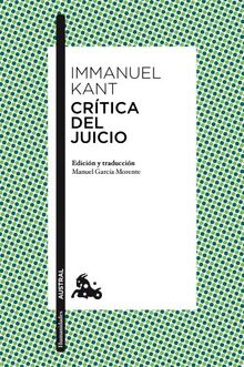 Crítica del juicio (Clásica)