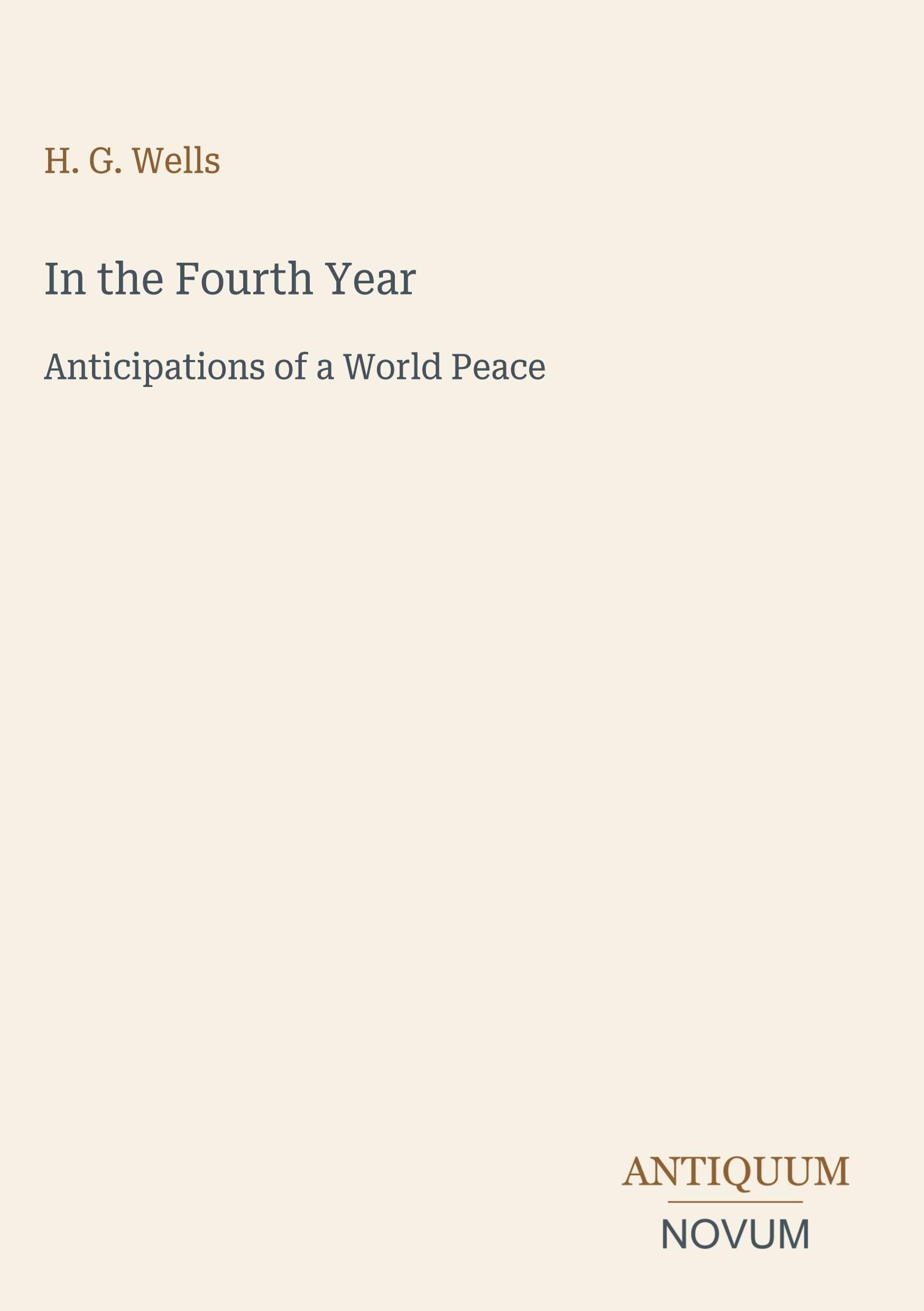 In the Fourth Year