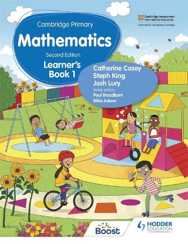 Cambridge Primary Mathematics Learners Book 1 - Catherine Casey Steph King Josh Lury Kartoniert (TB)