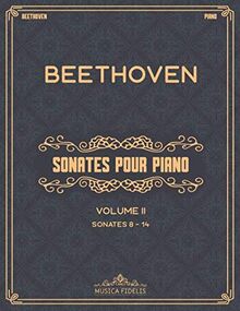 Sonates pour piano: Volume II (Sonates 8 à 14) - Partitions de piano
