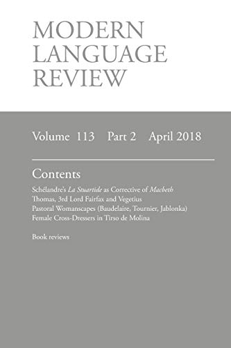 Modern Language Review (113