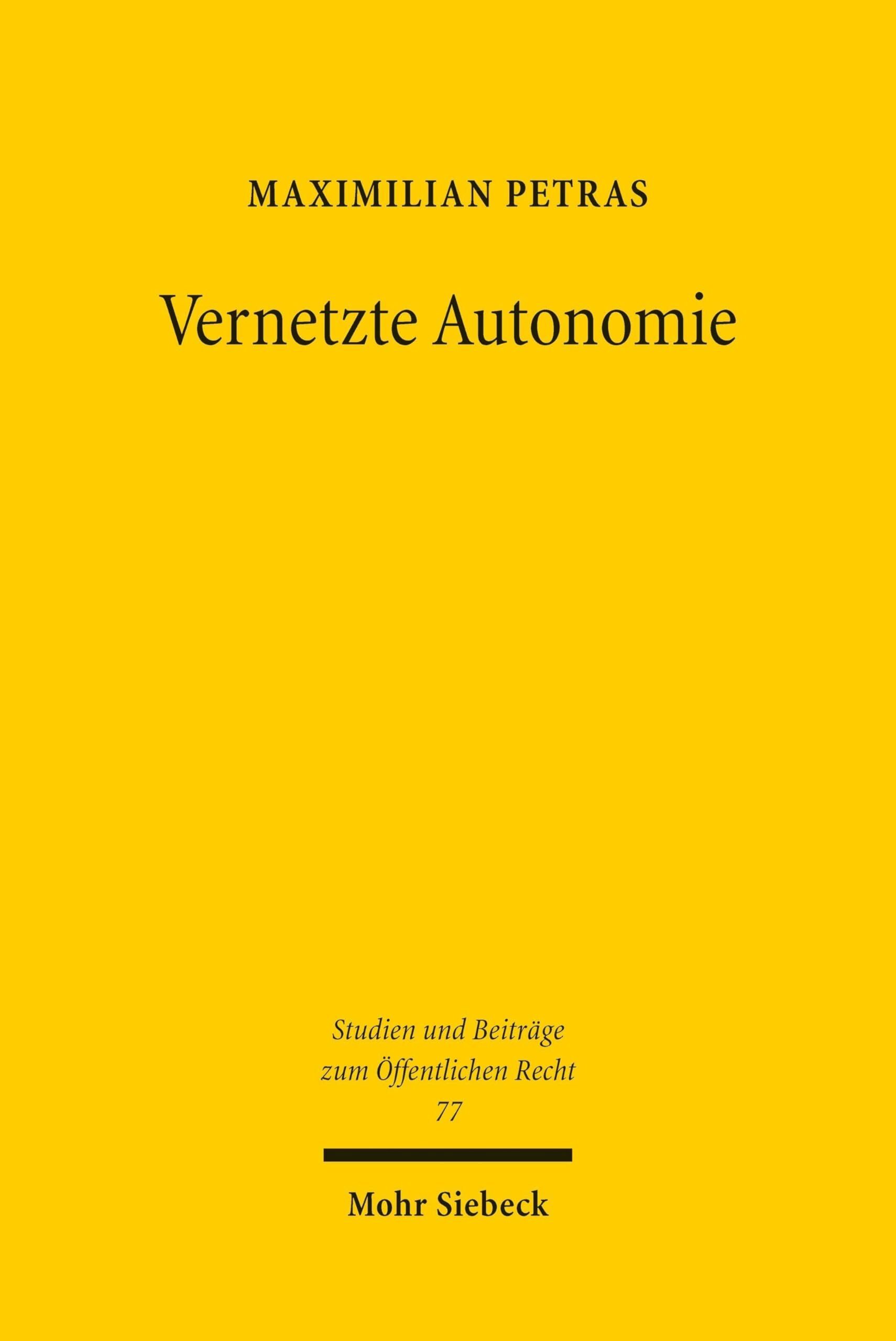 Vernetzte Autonomie - Neuware