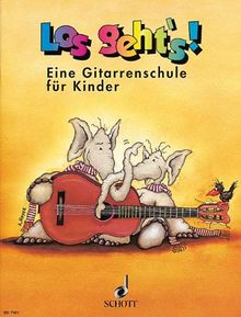 Los geht's!: Eine Gitarrenschule für Kinder für den Einzel- und Gruppenunterricht. Gitarre. Schülerheft.