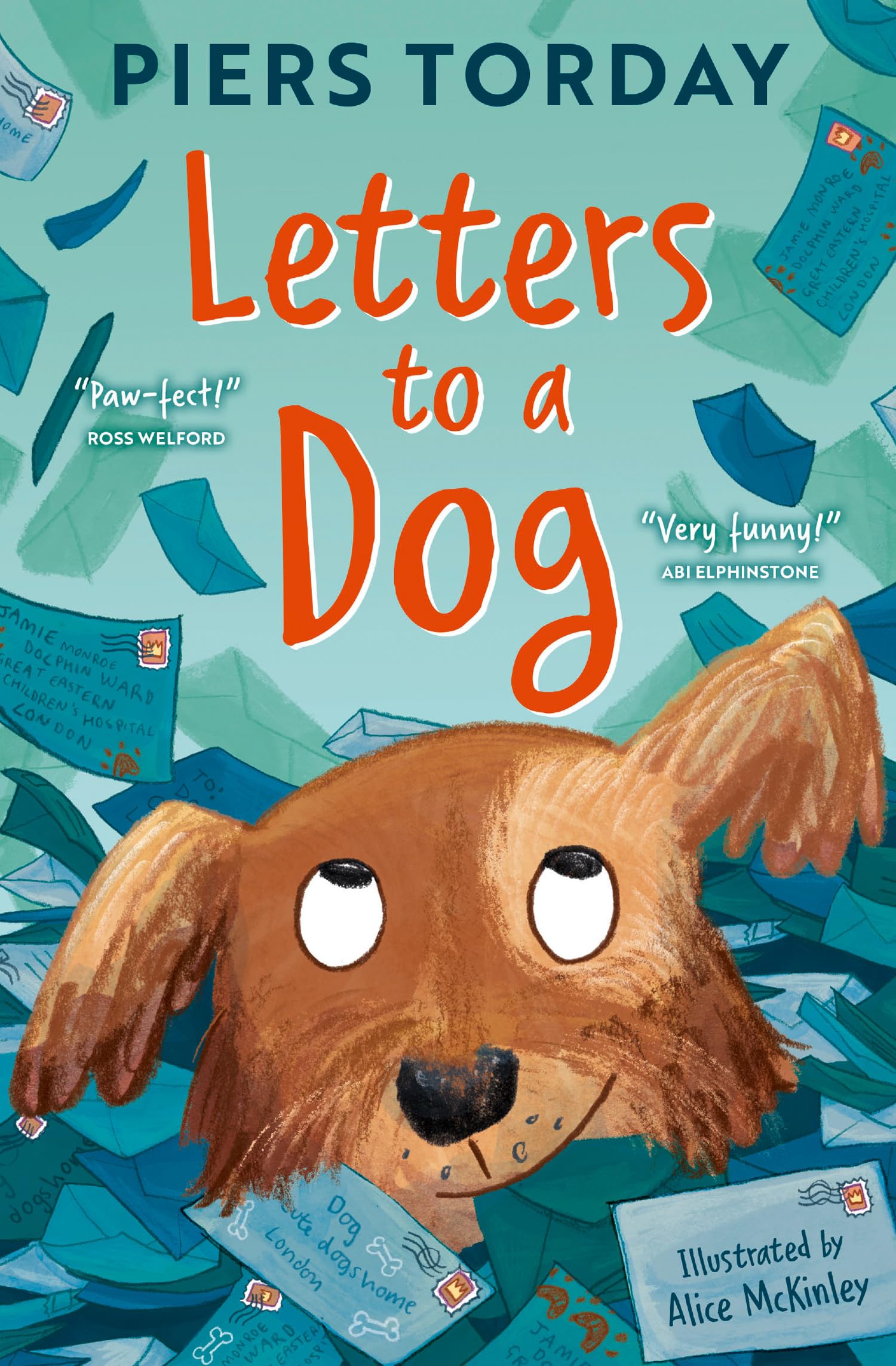 Piers Torday Letters To A Dog, (Dyslexia-friendly)