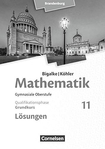 Bigalke Köhler Mathematik - Brandenburg - Ausgabe 2019 - 11 Schuljahr - Horst Kuschnerow Gabriele Ledworuski Kartoniert (TB)