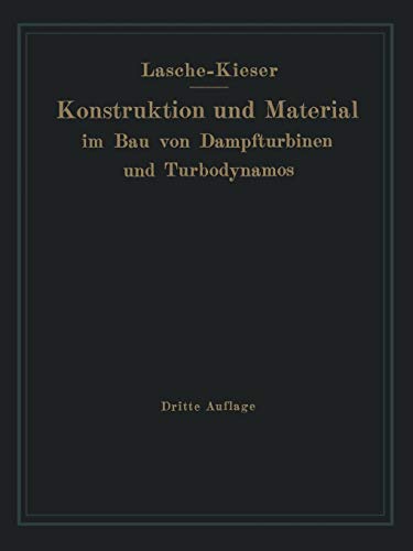 Konstruktion und Material im Bau von Dampfturbinen und Turbodynamos