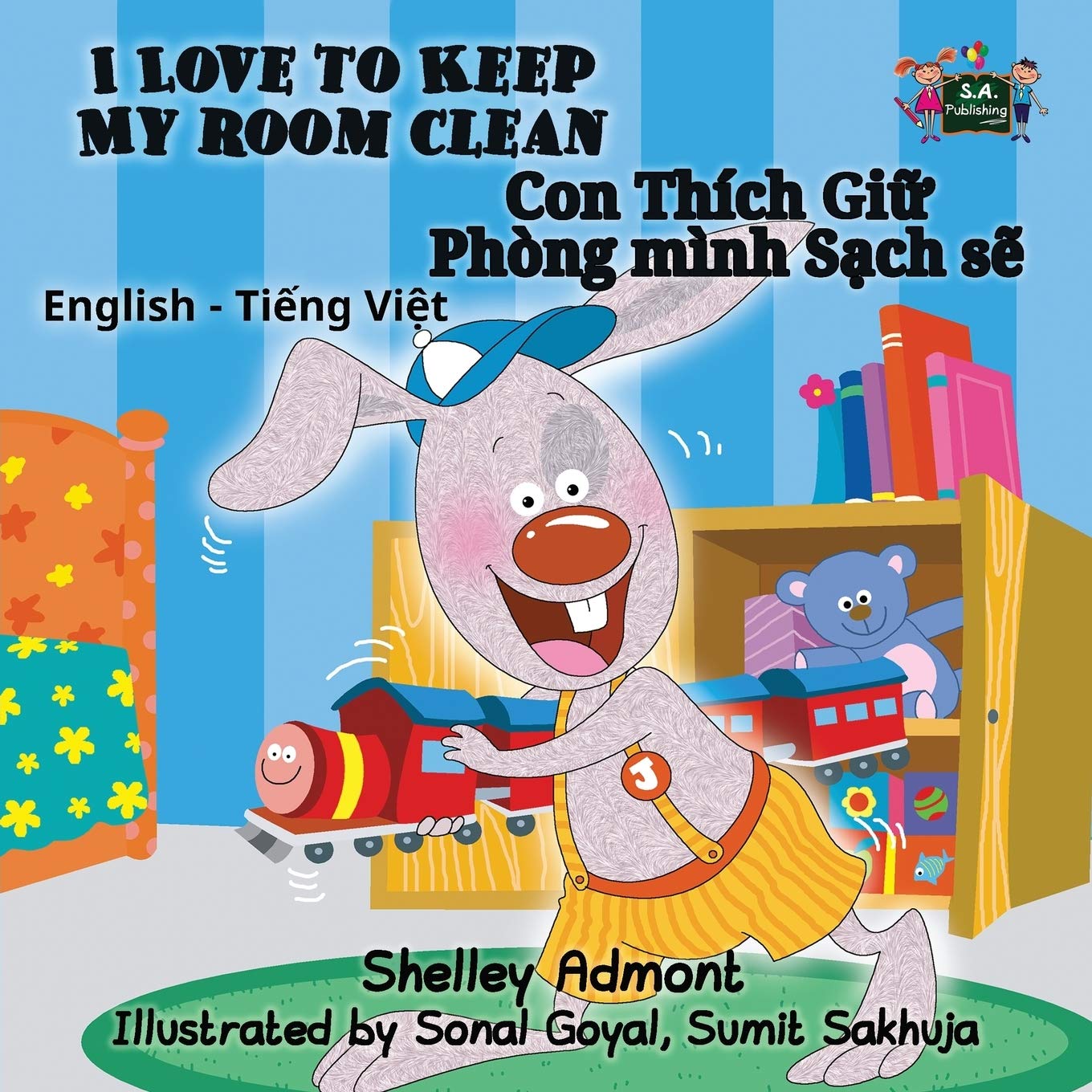 I Love to Keep My Room Clean: English Vietnamese Bilingual Children's Book: English Vietnamese Bilingual Edition (English Vietnamese Bilingual Collection, Band 4)