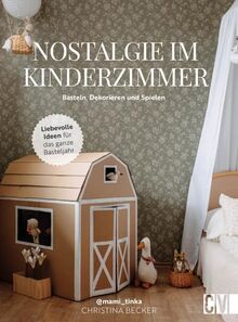 Kreatives Kinderzimmer – Nostalgie im Kinderzimmer: Nostalgie mit Naturmaterialien im Kinderzimmer. Kreative Kinderzimmerprojekte im schwedischen Vintage-Stil