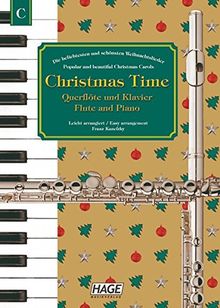 Christmas Time, 37 bekannte Weihnachtslieder für Querflöte und Klavier