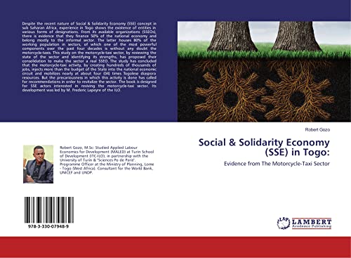 Social & Solidarity Economy (SSE) in Togo:: Evidence from The Motorcycle-Taxi Sector