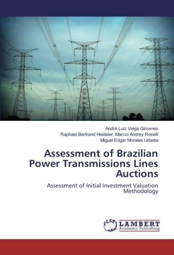 Assessment of Brazilian Power Transmissions Lines Auctions: Assessment of Initial Investment Valuation Methodology