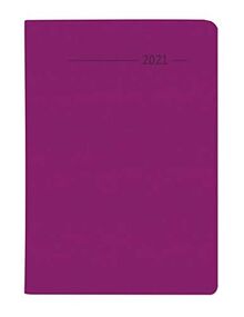 Minitimer Sydney Berry 2021 - Taschenplaner A6 - 1 Woche 2 Seiten - 192 Seiten - Notiz-Heft - Alpha Edition